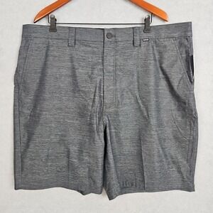 Hurley Men's Size 44‎ Gray H2O-Dri Breathe Walk Short Stretch Casual Travel